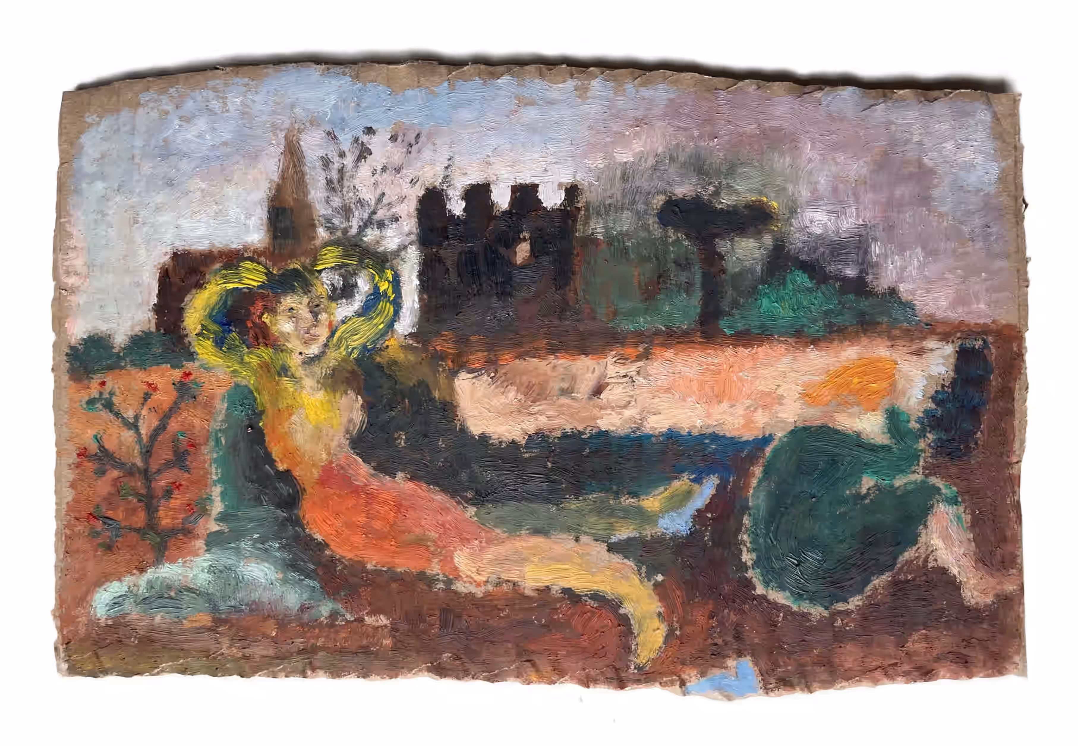 Outside the city walls